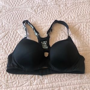 pink Sport Push Up Bra